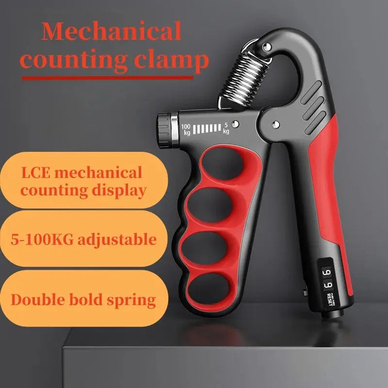 5-100kg Grip Strength Gym Wrist Expander Hand Strengthener Adjustable Muscle Recovery Fitness Hand Strength Exercise - Suncollections